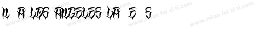 nba los angeles lakers字体转换